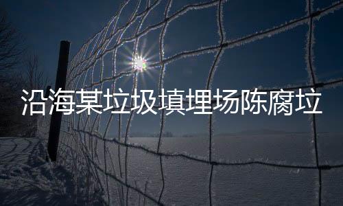 沿海某垃圾填埋场陈腐垃圾综合利用研究